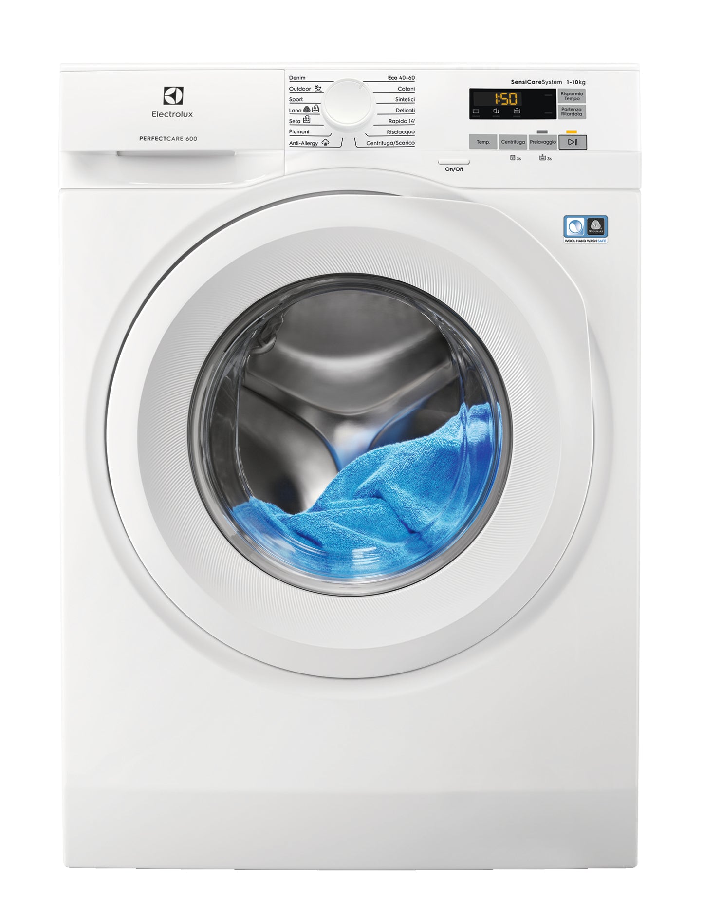 Electrolux EW6F512U lavatrice Caricamento frontale 10 kg 1151 Giri/min A Bianco