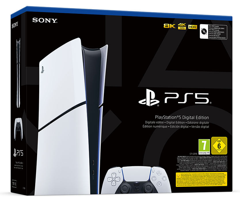 PlayStation 5 Digital Edition D Chassis Slim