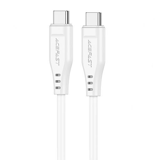 Cavo USB-C/USB-C C3-03 bianco 1.2m 60W