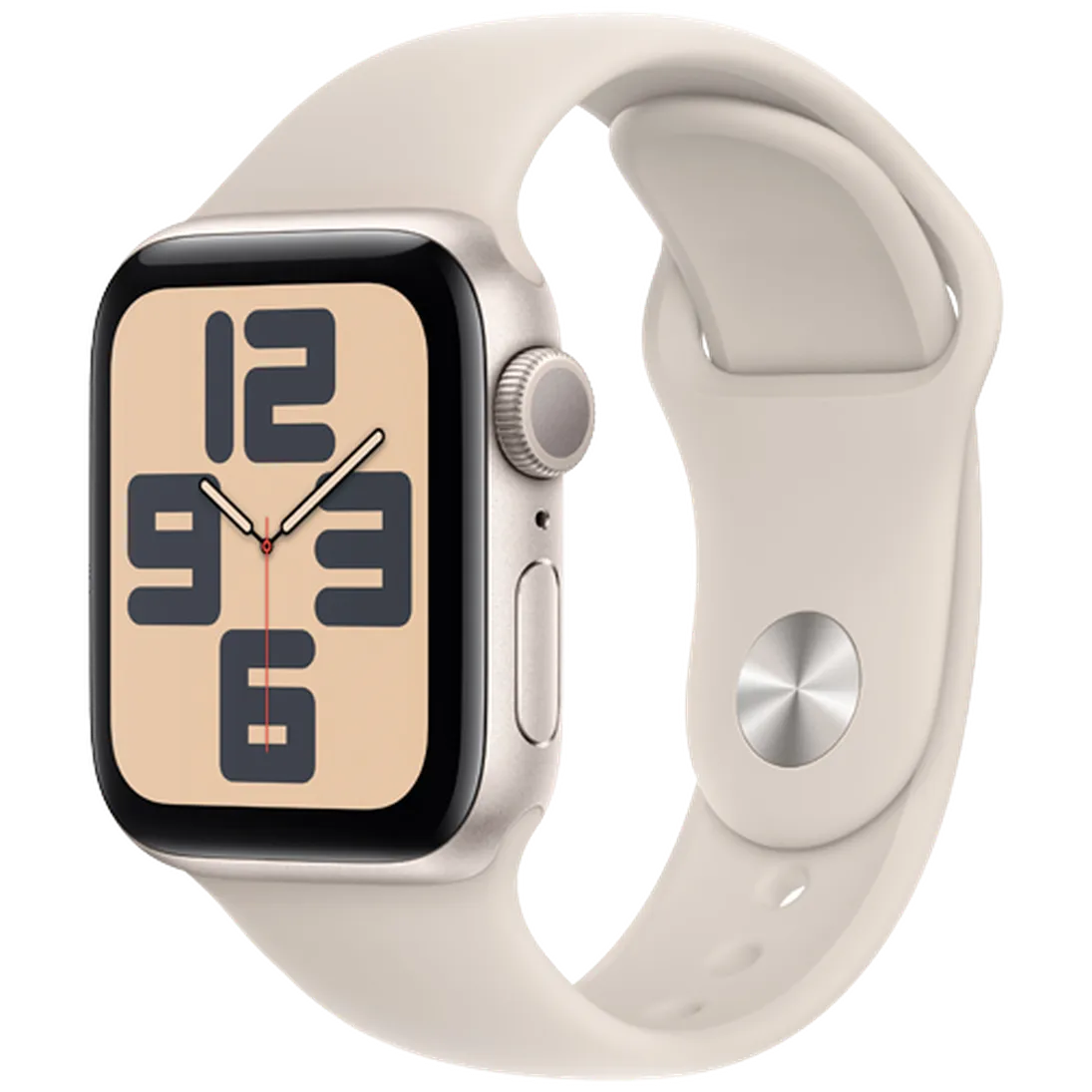 Apple Watch SE 2023 40mm Oro (Cinturino Silicone Beige S/M)