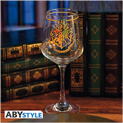 Harry Potter Bicchiere con Stemma: Hogwarts Crest 35cl