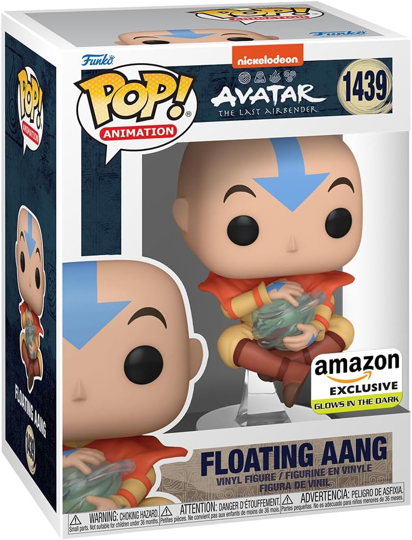 Avatar: the Last Airbender - 1439 Aang Floating (GITD) (Exclusive) 9Cm