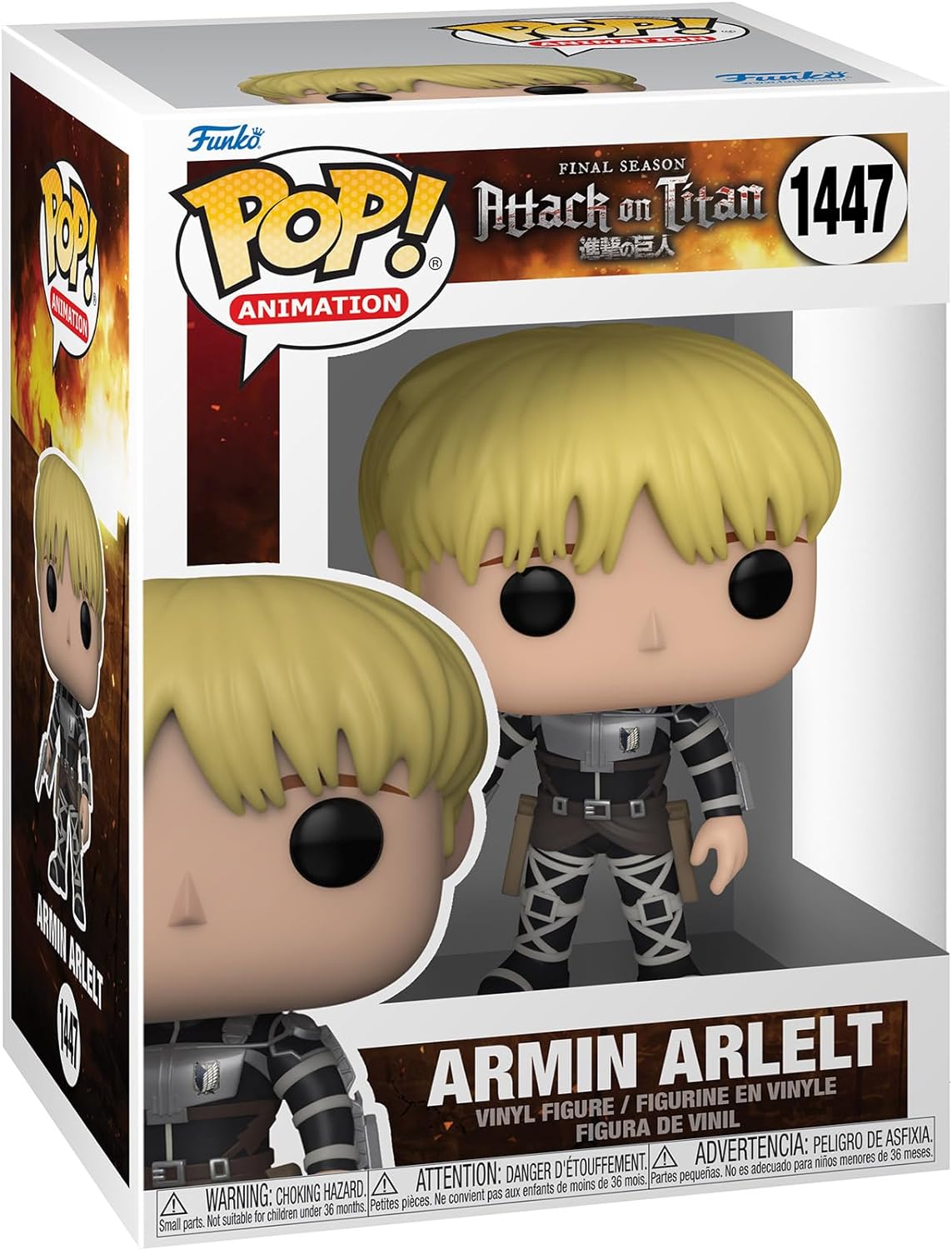 Attack on Titan S5 - 1447 Armin Arlert 9Cm