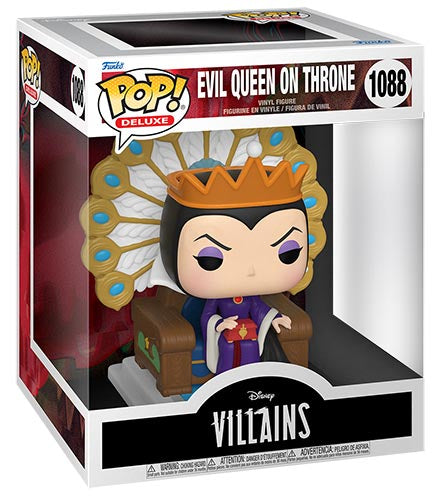 FUNKO POPS Deluxe Disney Villains Evil Queen on Throne 1088