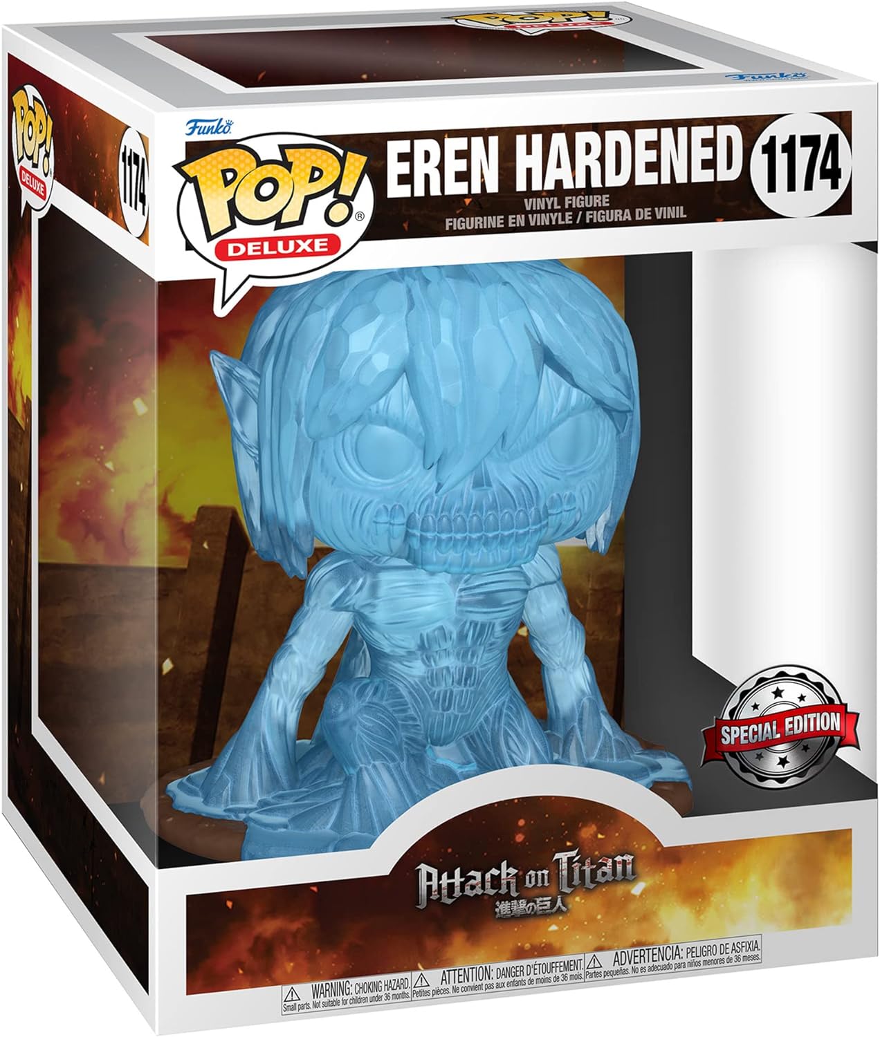 Attack on Titan - Eren Hardened Deluxe (Exclusive) 15Cm